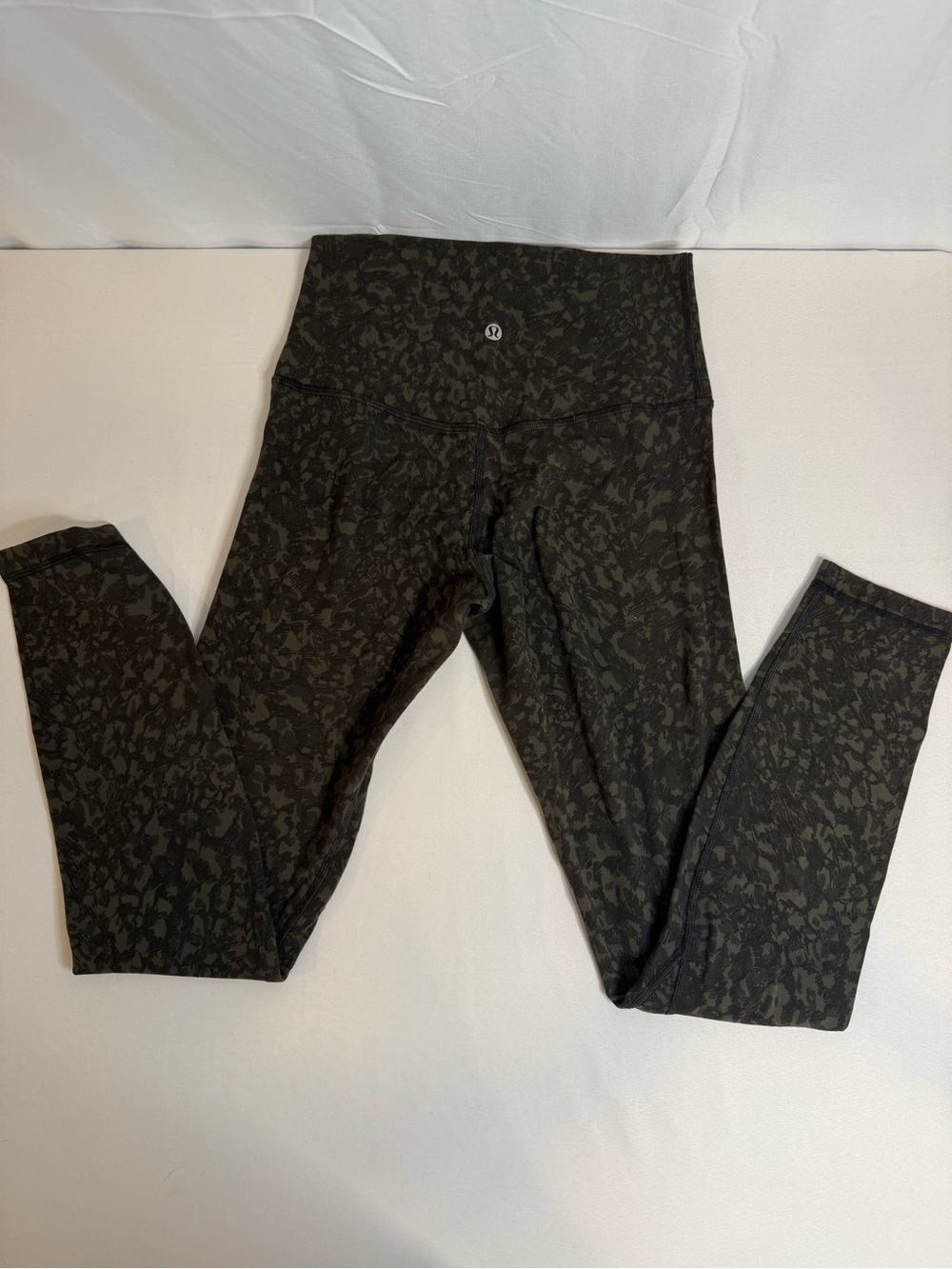 Lululemon Align Pant II 25" Incognito Camo Multi Gator Green